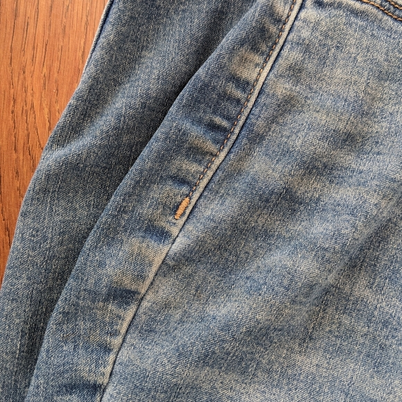 Old Navy High-Rise Rockstar Super Skinny Built-in Warm Jeans - Sz 14 - Picture 5 of 8